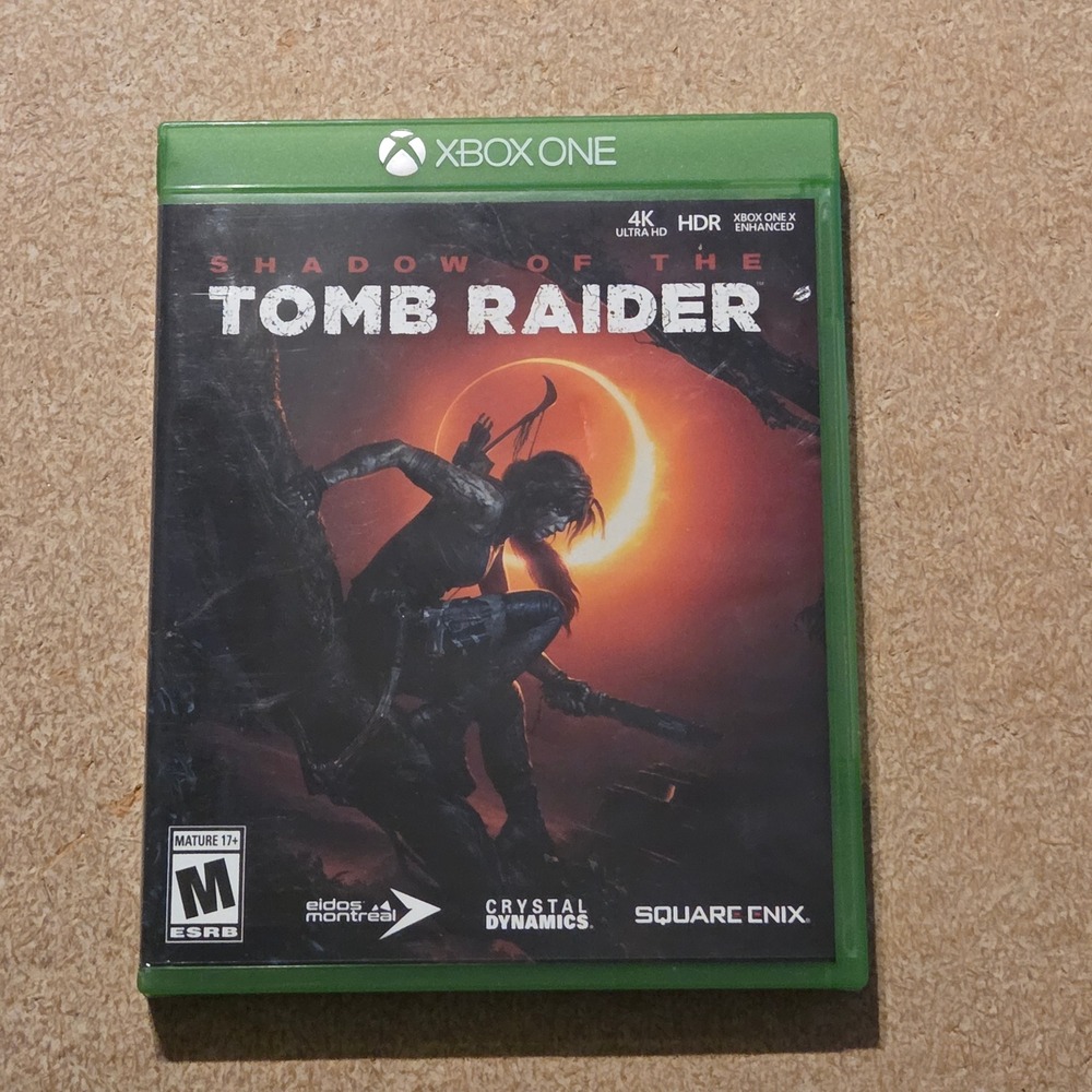 Square Enix Shadow of‎ the Tomb Raider Xbox One N/A Green Good 4K HDR 2018